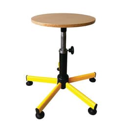 Tabouret assise bois réglable manuellement - Image 2