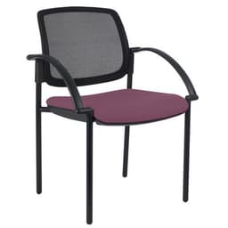 Lot de 2 fauteuils visiteurs Ritz dossier résille noir - Manutan Expert - Image 2