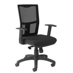 Fauteuil Ritz accoudoir fixe dossier résille noire - Manutan Expert - Image 3