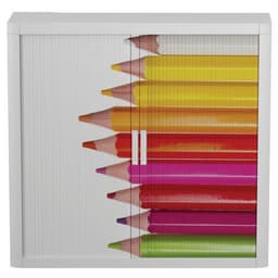 Armoire à rideaux personnalisée crayons - EasyOffice - Image 3