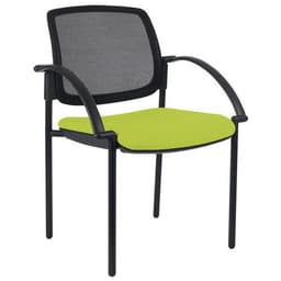 Lot de 2 fauteuils visiteurs Ritz dossier résille noir - Manutan Expert - Image 5