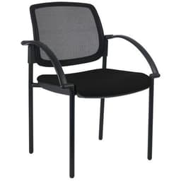 Lot de 2 fauteuils visiteurs Ritz dossier résille noir - Manutan Expert - Image 3