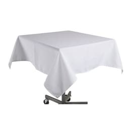 Lot de 2 nappes polyester 130x175 cm blanc Syana - Image principale