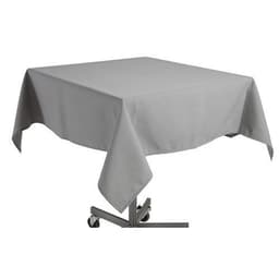 Lot de 2 nappes polyester 130x175 cm gris Syana - Image principale