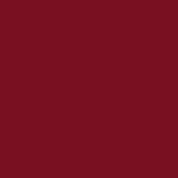 Tablette rectangulaire pour grilles Harmony rouge RAL 3003 - Image 3