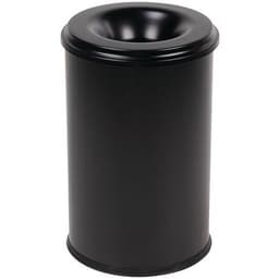 Poubelle antifeu Manutan - 20 L à 110 L - Noir ou Gris - Manutan Expert - Image 7