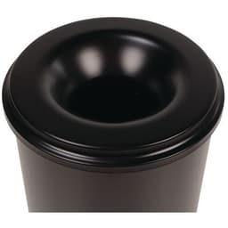 Poubelle antifeu Manutan - 20 L à 110 L - Noir ou Gris - Manutan Expert - Image 4
