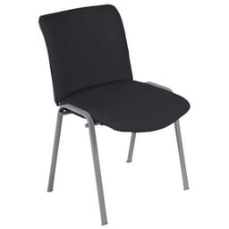 Lot de 5 chaises Best tissu PVC M1 coloris Anthracite - Image principale