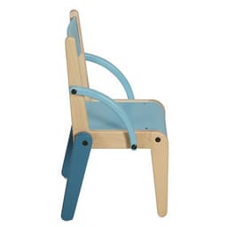 Fauteuil Lili T1 assise/accoudoirs coloris bleu turquoise - Image 2