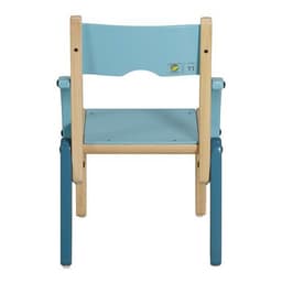 Fauteuil Lili T1 assise/accoudoirs coloris bleu turquoise - Image 4