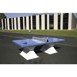 Table de tennis de table  Résitec 60 mm sécuri Plateau bleu - Image 4