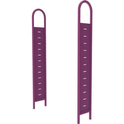 Rayonnage sans tablettes simple face Dioné - Image principale