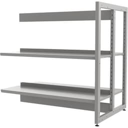 Rayonnage double face Ellipse structure tube - Manutan Expert - Image principale