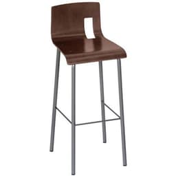 Tabouret haut Colombo piètement tube Cappucino - Image principale