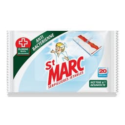 St Marc serpillières jetables imprégnées antibactérien. x20 - Image principale