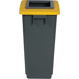 Poubelle de tri jaune et grise - Emballage - 60 L - Image 3