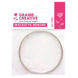 Bracelet fil mémoire acier, 5 tours - Image principale