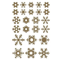 Pochette 20 feuilles gommettes décoratives noël - Image 7