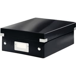 Lot de 6 Boîte à compartiments Leitz Click & Store, petit format Noir - Image principale