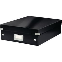Lot de 6 Boîte à compartiments Leitz Click & Store, medium Noir - Image principale