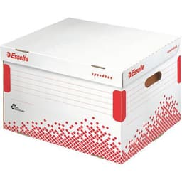 Lot de 15 Conteneur Esselte Speedbox, pour classeurs à levier Blanc - Image principale
