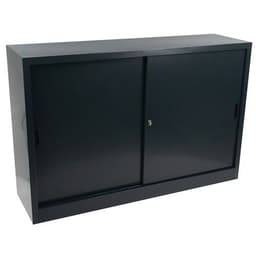 Armoire à monter porte coulissante - Basse - L 160 cm - Manutan Expert - Image 7