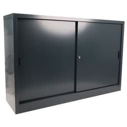 Armoire à monter porte coulissante - Basse - L 160 cm - Manutan Expert - Image 12