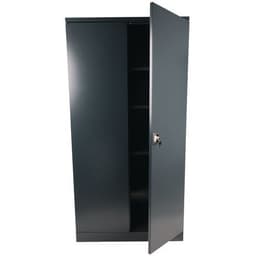 Armoire haute à portes battantes à monter - Largeur 100 cm - Manutan Expert - Image 5