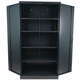 Armoire haute à portes battantes à monter - Largeur 100 cm - Manutan Expert - Image 6