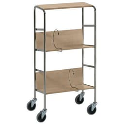 Chariot de classeurs - 2 plateaux - Capacité 75 kg - Image principale