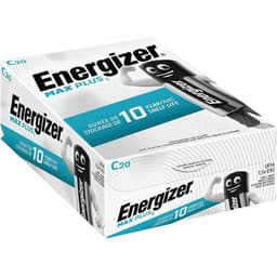 20 Pile alcaline Max Plus C - Lot de 20 - Energizer - Image principale