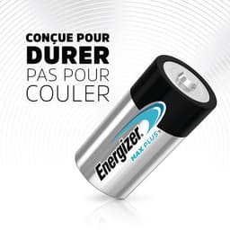 20 Pile alcaline Max Plus C - Lot de 20 - Energizer - Image 2