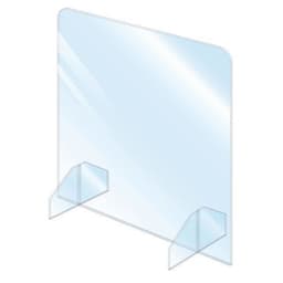 Ecran de protection plein 65 x 65 cm - Image principale