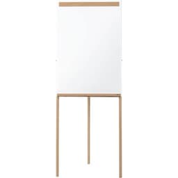 Tableau chevalet magnétique en acier laqué et bois GIRO - Image principale