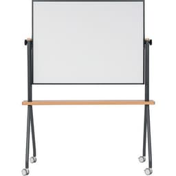 Tableau blanc magnetique mobile pivotant en céramic - Image principale