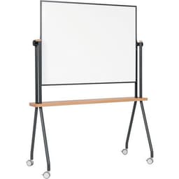 Tableau blanc magnetique mobile pivotant en céramic - Image 5