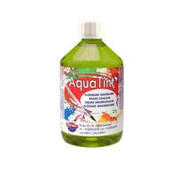 Flacon 500 ml encre à dessiner à base d’eau “aquatint“ - vert clair - Image principale