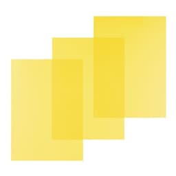 Film transparent (Boite de 100) - jaune - Image principale