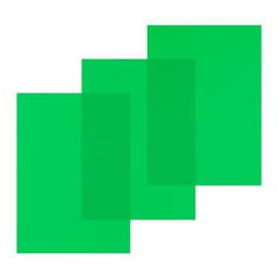Film transparent (Boite de 100) - vert - Image principale