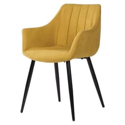 Lot de 2 fauteuils Fiona moutarde - Image principale