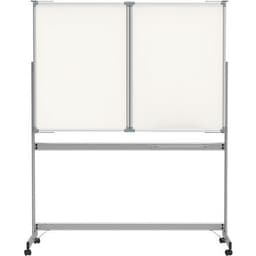 Tableau blanc tryptique mobile pro 100x150 cm - Image principale