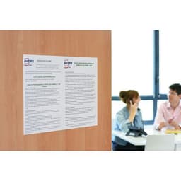Lot de 10 Etiquettes d'affichage enlevables A3 ILC Blanc mat - Image 2