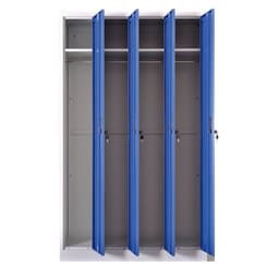 Vestiaire industrie propre 4 colonnes - A monter - Manutan - Image 11