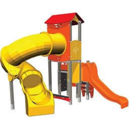 Structure double toboggan Titan alu - Manutan Expert - Image principale