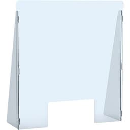Panneau protection de comptoir 68x74 cm + passe docs 15 cm - Image principale