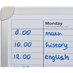 Planning hebdomadaire 60x90cm - 5 langues - Desq - Image 3