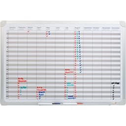 Planning annuel 60x90 cm - 5 langues - Desq - Image 3