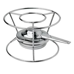 Chauffe-plat en inox 16x9,5 cm - Image principale