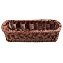 Corbeille en polypropylène GN 1/3 32,5x17,6x6,5 cm marron - Image principale