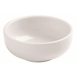 Coupelle à confiture en porcelaine ø7,5 cm 6cl blanc - Image principale